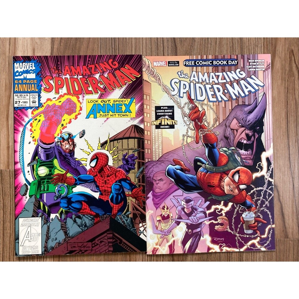 Amazing Spider-Man Annual No. 27 1993 & Free Comic Book Day Marvel Comics, Annex
